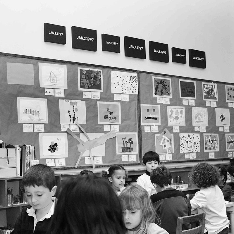 ON KAWARA. THE KINDERGARTEN AS AN ART GALLERY.