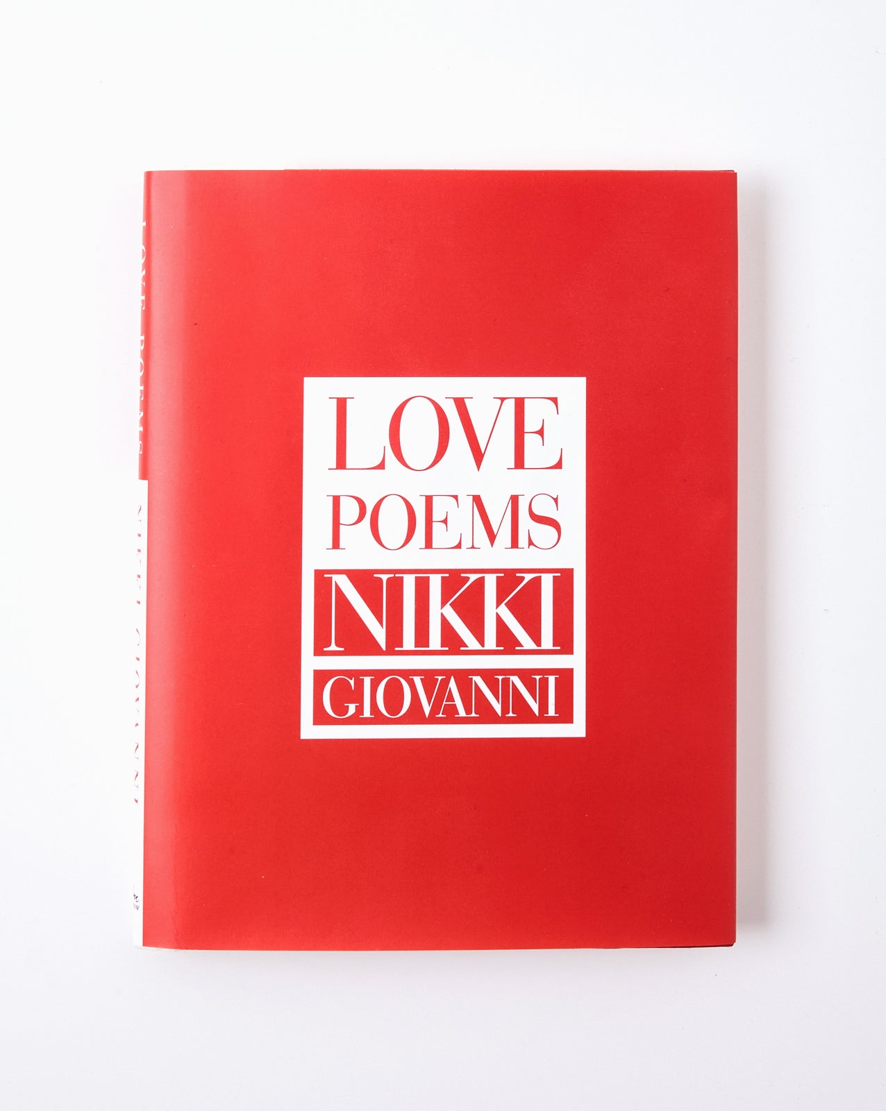 LOVE POEMS BY NIKKI GIOVANNI